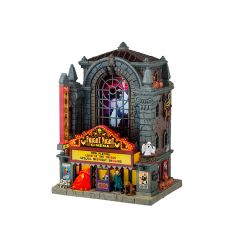Lemax fright night cinema Spooky Town 2025