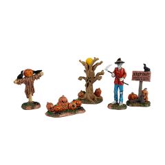 Lemax creepy pumpkin patch Spooky Town 2025