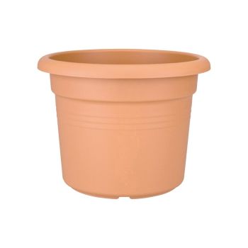 Elho green basics cilinder bloempot 30 cm mild terra