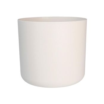 Elho b.for soft bloempot rond 16 cm wit