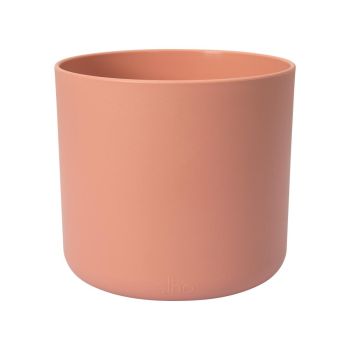 Elho b.for soft bloempot rond 14 cm delicaat roze