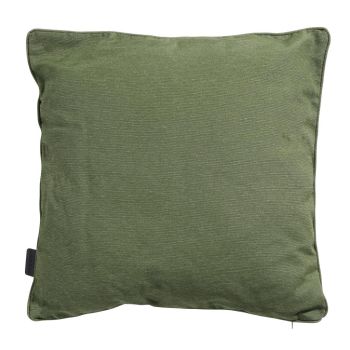Madison buitenkussen piping 45x45cm panama green