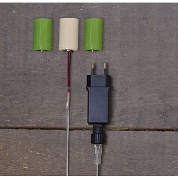 Batterij adapter met transformator 3xc trafo 4.5v 4m aanloopsnoer/ip20