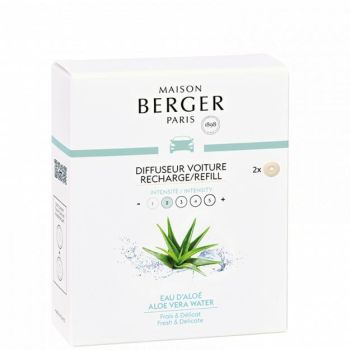 Maison Berger Paris navulling autoparfum aloe vera water 2 stuks