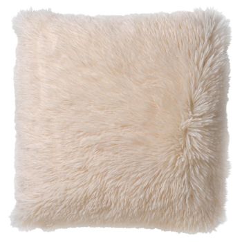 Dutch Decor kussen fluffy 45x45cm snow white