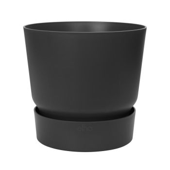 Elho Greenville bloempot 40 cm Living black