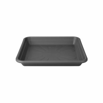 Elho universele schotel vierkant 30 cm antraciet