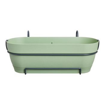 Elho Vibia Campana balkonbak Allin1 50 cm pistache groen