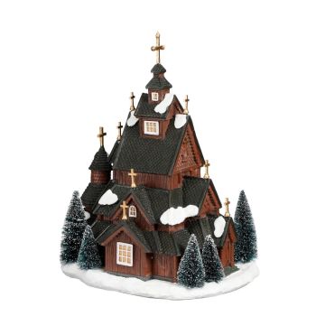 Luville Sledgeholm The Stave church