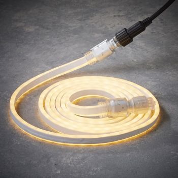 Luca Lighting - Connect 24 neon light corde blanc chaud 180led IP44 - l300xb1,5xh1cm