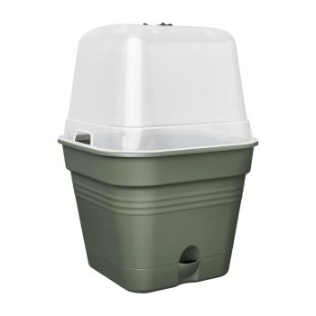 Elho Green basics kweekpot vierkant all-in-1 30cm