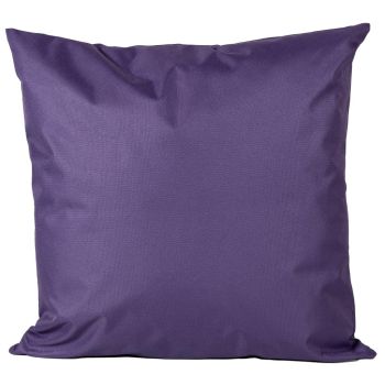 Anna's Collection buitenkussen vierkant 45x45cm paars