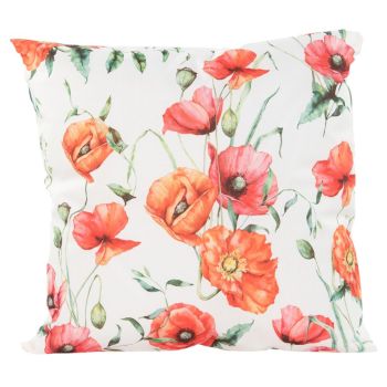 Anna's Collection buitenkussen weidebloemen 60x60cm multi