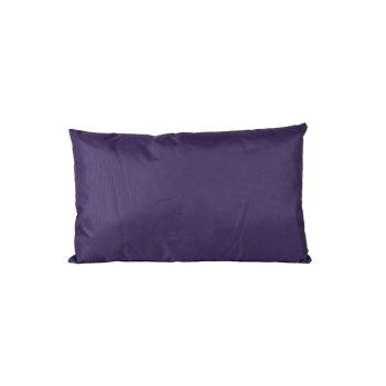 Anna's Collection buitenkussen rechthoek 30x50cm paars