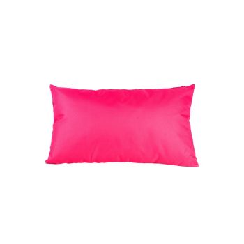Anna's Collection buitenkussen rechthoek 30x50cm donkerroze