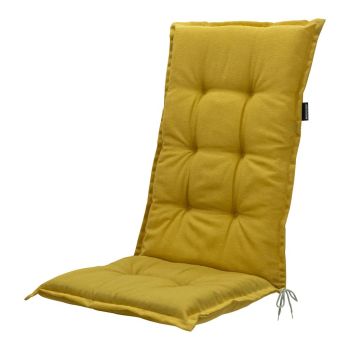 Madison stoelkussen hoge rug 123cm panama musterd