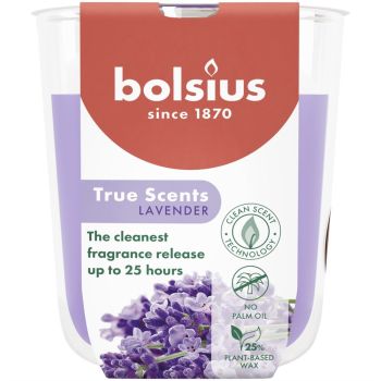 Bolsius geurglas small true scents lavender
