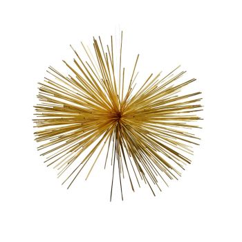 Decoris kunststof kerst ornament - ster 45cm licht goud 1 stuks