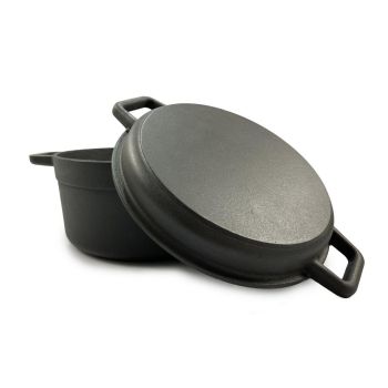 Grill guru dutch oven reversible