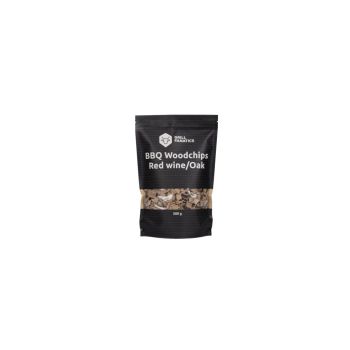 Grill Fanatics barbecue rooksnippers rode wijn/eiken 500 gram