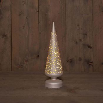 Boom glas champagne h30cm wwit