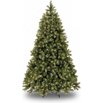 National Tree Company Bayberry - kunstkerstboom met verlichting groen 2,28m x 1,5m