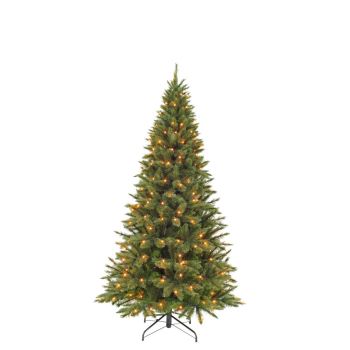 Triumph Tree Forest frosted - kunstkerstboom met verlichting groen 1,85m x 1,02m