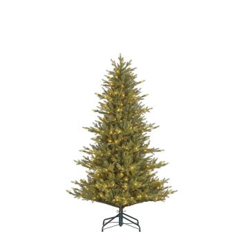 Black Box Trees Meran - kunstkerstboom met verlichting groen 1,85m x 1,27m
