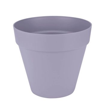 Easyday smile recht kunststof bloempot Ø29x25.8cm lavendel