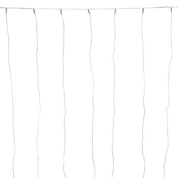 Kerstverlichting LED gordijn 200 lampjes 100x200 cm