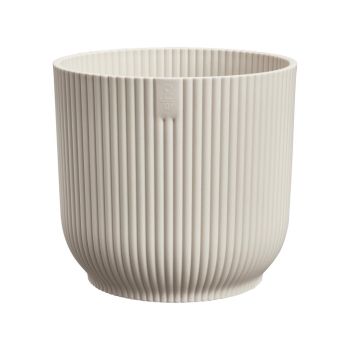 elho bloempot vibes fold rond mini d9 h9cm Linnen wit