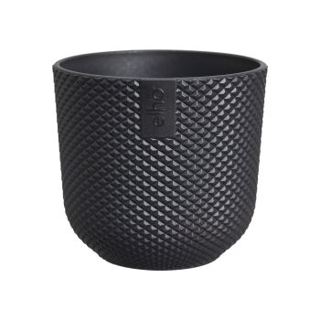 elho bloempot jazz rond mini d7 h7cm Living black