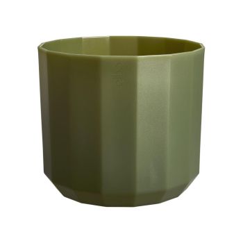 elho bloempot facet rond d19 h17cm Forest green