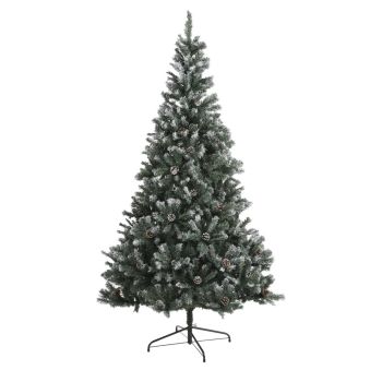 Black Box Trees Pinyon - kunstkerstboom met sneeuw blauw, groen 2,15m x 1,19m