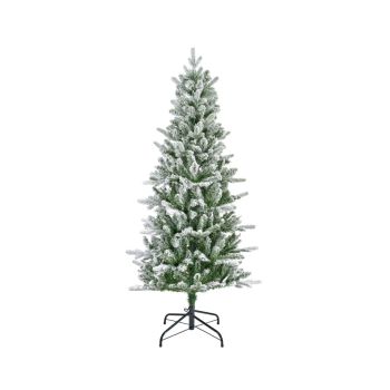 Everlands Killington fir - kunstkerstboom met sneeuw groen, wit 1,5m x 83cm
