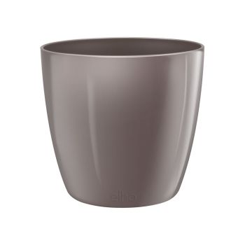 Elho brussels diamond bloempot rond 30 cm oyster pearl