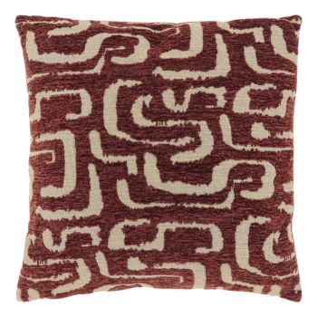 Unique Living kussen liam 45x45cm marsala
