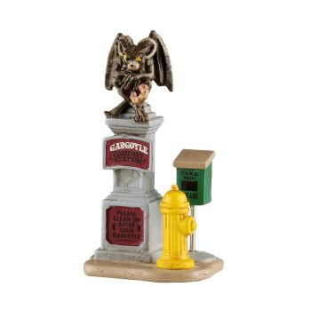 Lemax gargoyle comfort station Spooky Town 2026