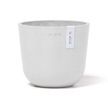 Ecopots Oslo Mini Puurwit Ø16cm x H13,7 cm