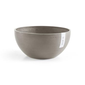 Ecopots Brussels Taupe Ø25 x H12 cm