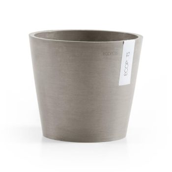 Ecopots Amsterdam Taupe Ø20 x H17,1 cm