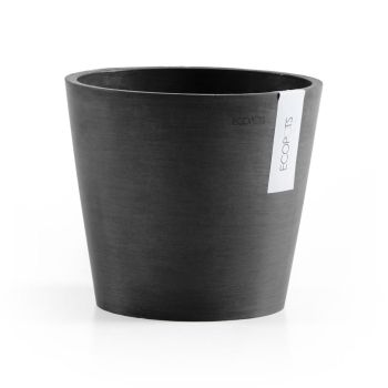 Ecopots Amsterdam Donkergrijs Ø20 x H17,1 cm