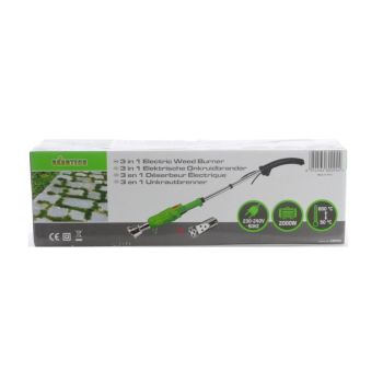 Onkruidbrander Elektrisch 2000 Watt - tot 600°C