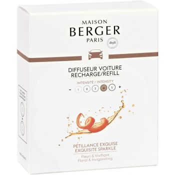 Maison Berger Paris navulling autoparfum exquisite sparkle 2 stuks
