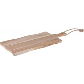 Snijplank teak met handvat 49x20cm